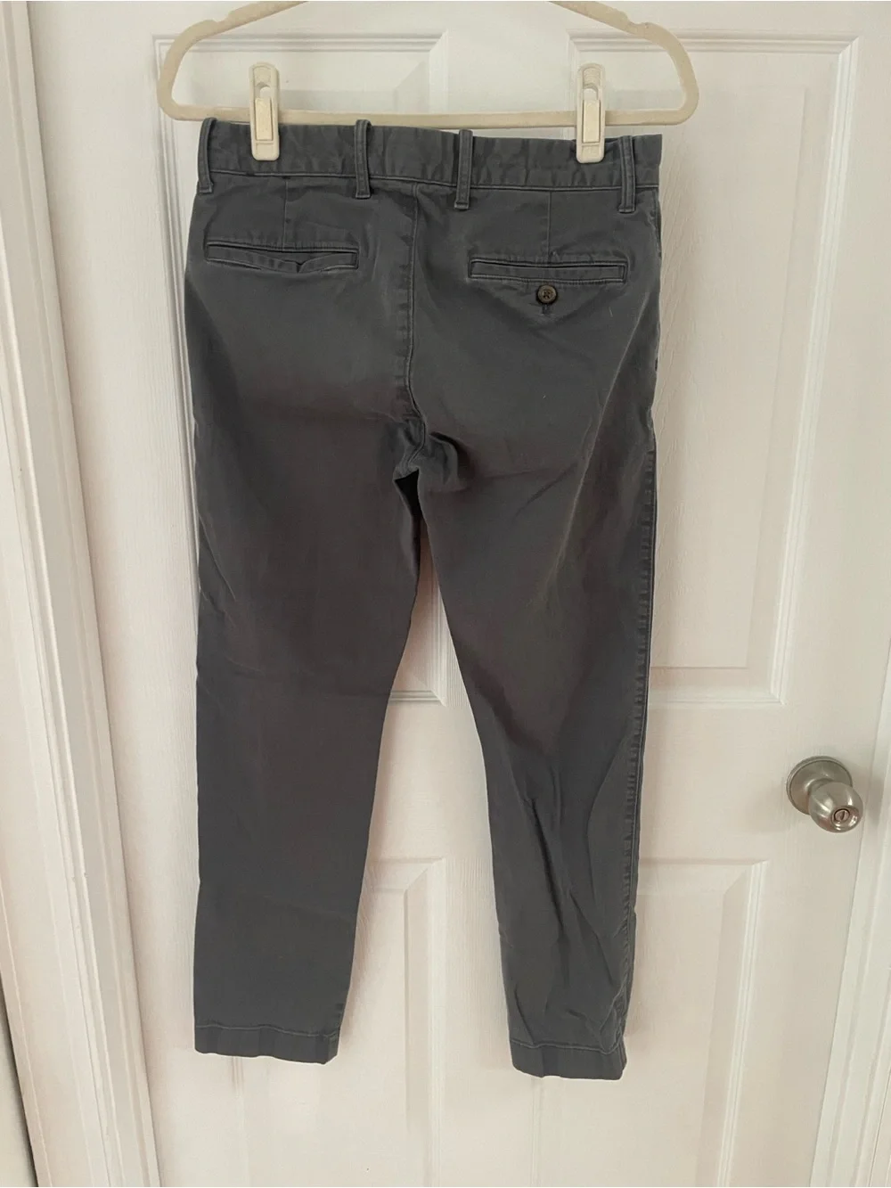 J. Crew Men's Charcoal Gray Chino Pants